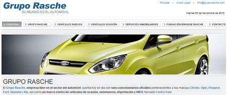 Web de Alomotor